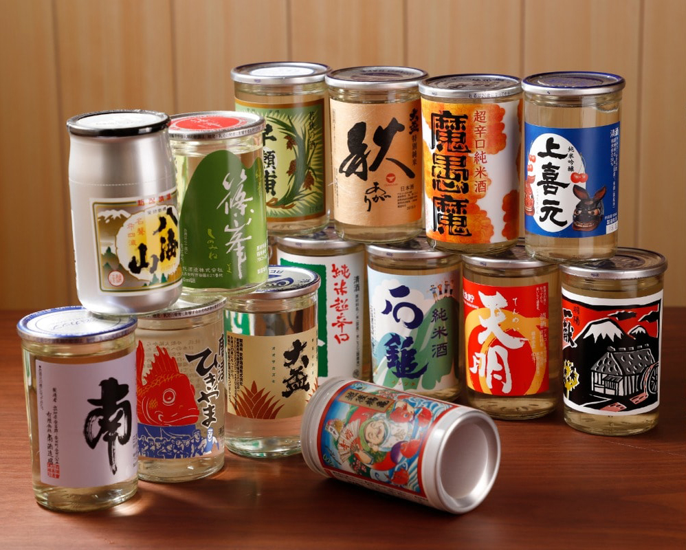 日本全国の地酒をラインナップ